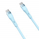 Nillkin Flowspeed Type - C към Type - C кабел от течен силикон , 60W син